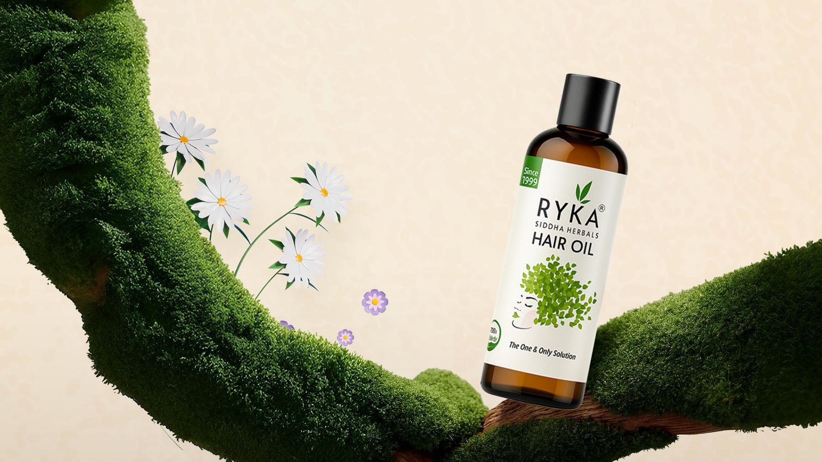 100% Natural Herbal Hair Oil